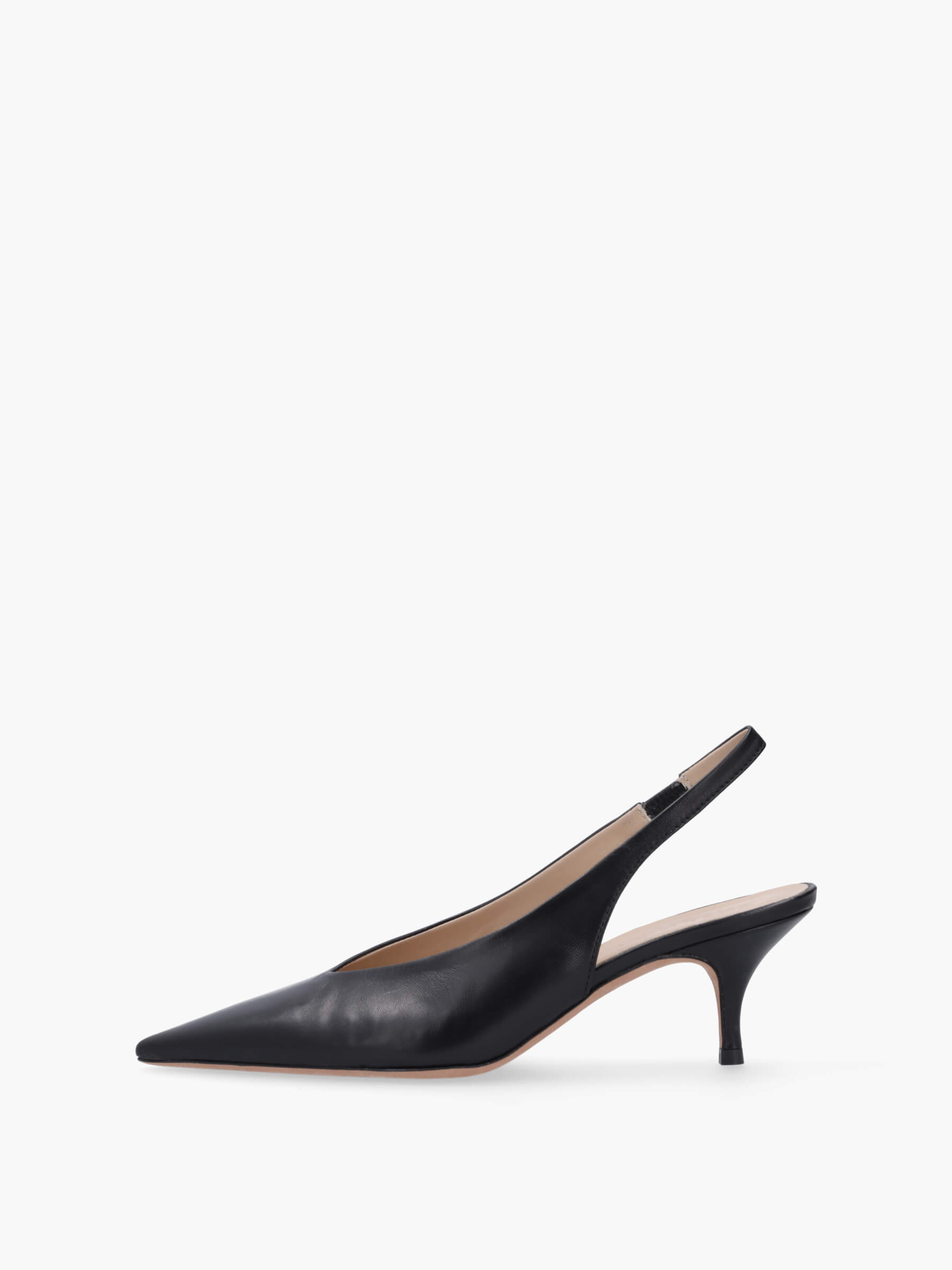 VI Glattleder Schwarz, Bekleidung, Schuhwerk, Schuh, Hoher Absatz, Sandale