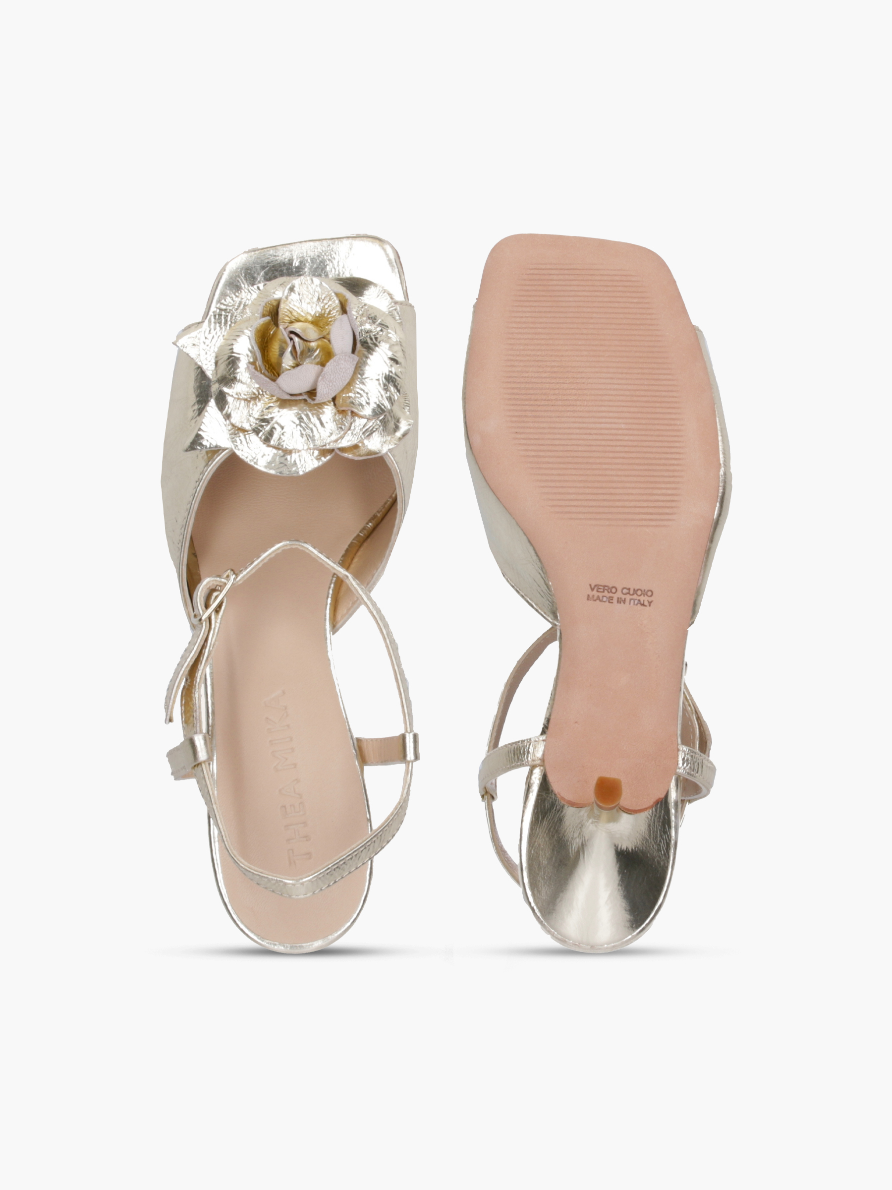 GAARA-Metallic-Leder-Gold-TM0663M-0036-0084-Thea-Mika_6_BM GAARA Metallic-Leder Gold, Bekleidung, Schuhwerk, Sandale, Schuh, Hoher Absatz