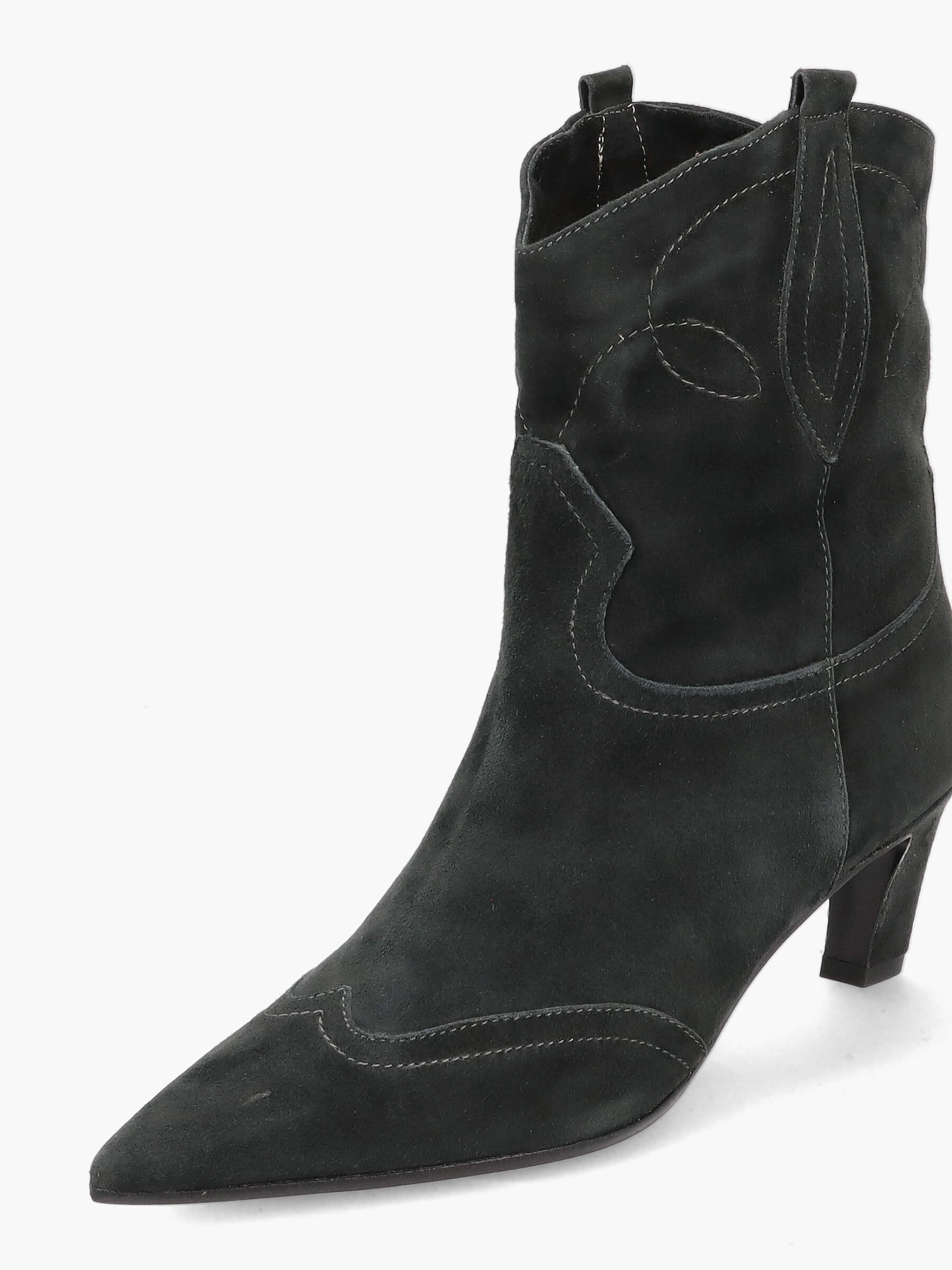 Cowboy boots dunkelgrau 50 mm, Bekleidung, Schuhwerk, Schuh, Hoher Absatz