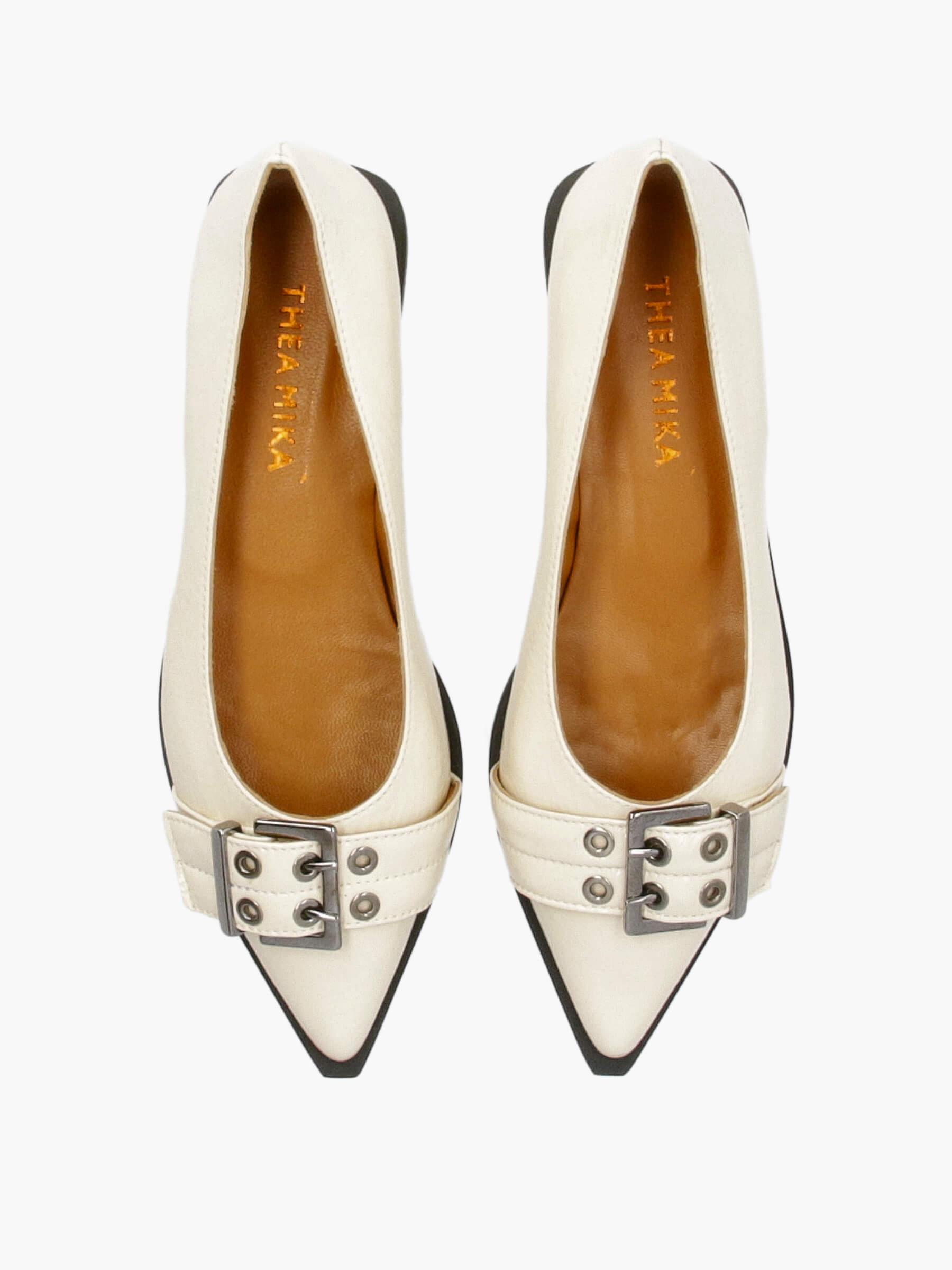 Ballerinas milk, Bekleidung, Schuhwerk, Schuh, Hoher Absatz
