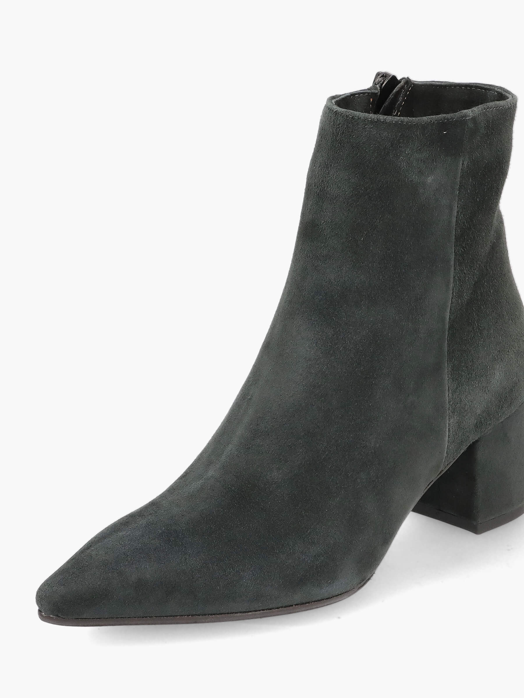 Stiefeletten-dunkelgrau-50-mm-TM8867Z-0010-0099-Thea-Mika_6_BM Stiefeletten dunkelgrau 50 mm, Bekleidung, Schuhwerk, Schuh, Hoher Absatz, Wildleder