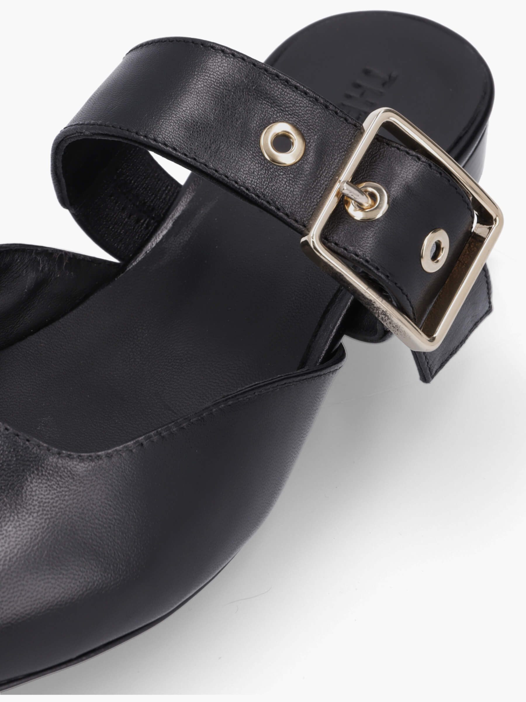 MIWA Glattleder Schwarz, Bekleidung, Schuhwerk, Schuh, Zubehör