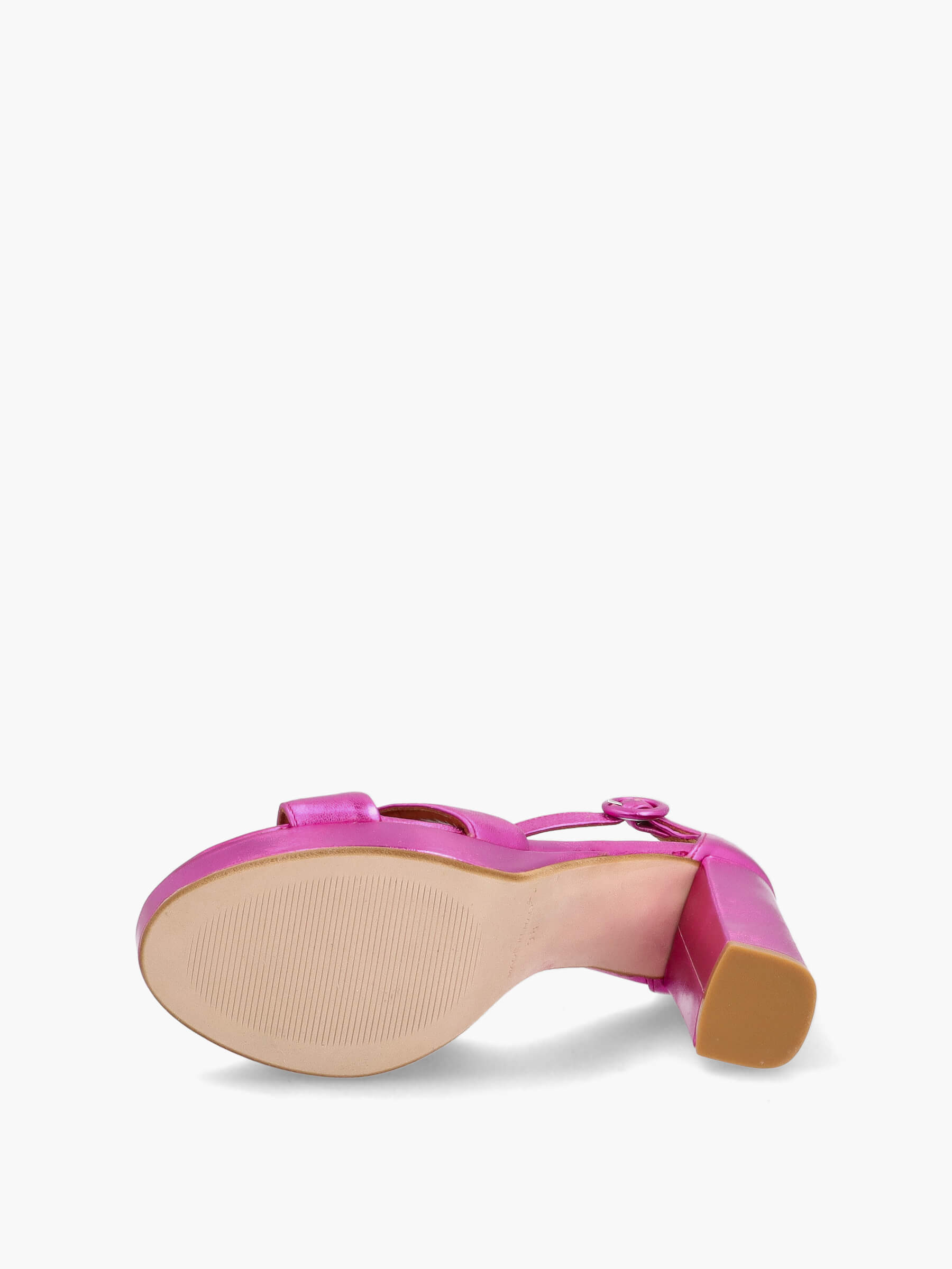 Platform sandals fuxia