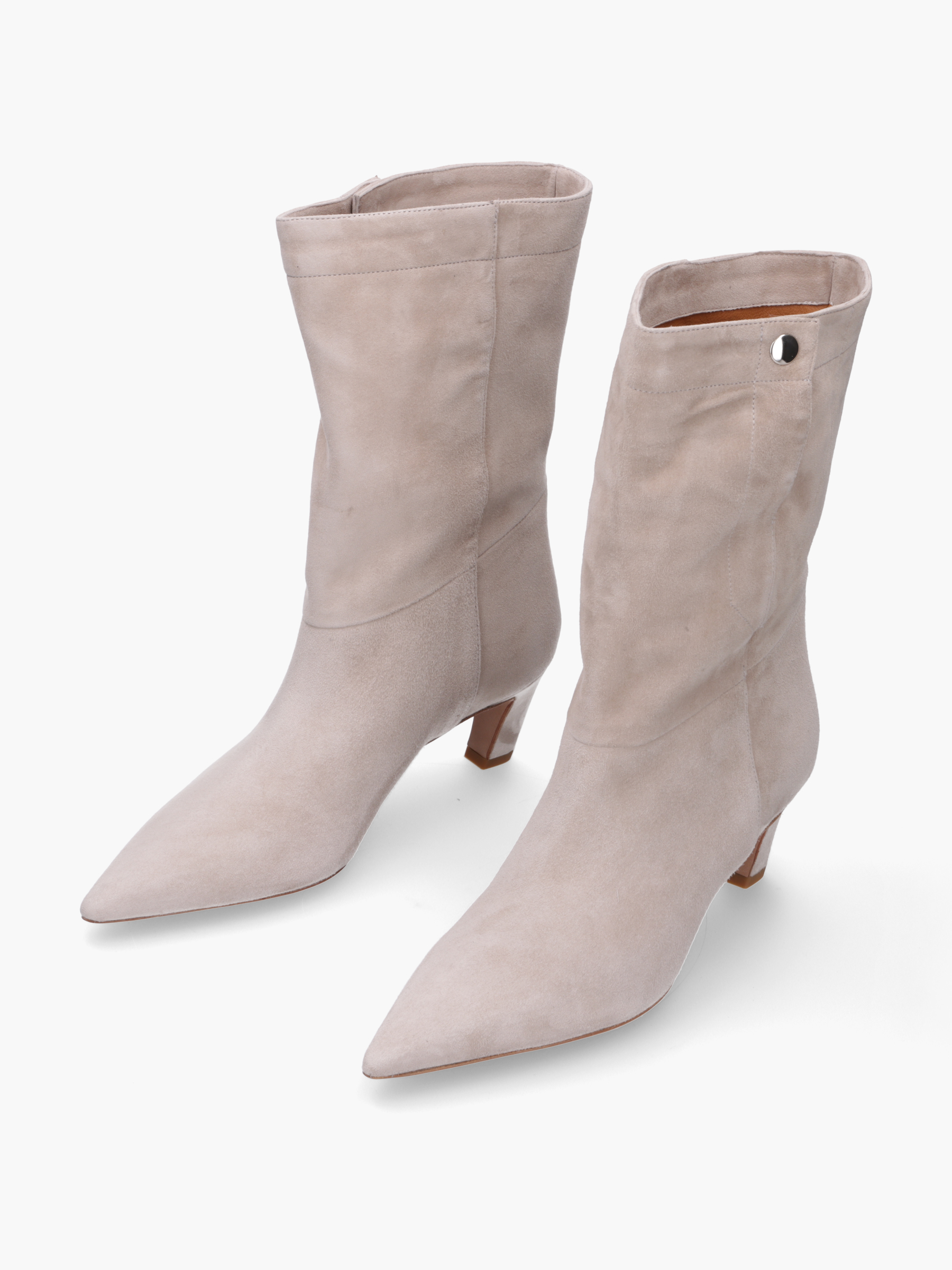 VANTA Veloursleder Grau, Bekleidung, Schuhwerk, Schuh, Hoher Absatz
