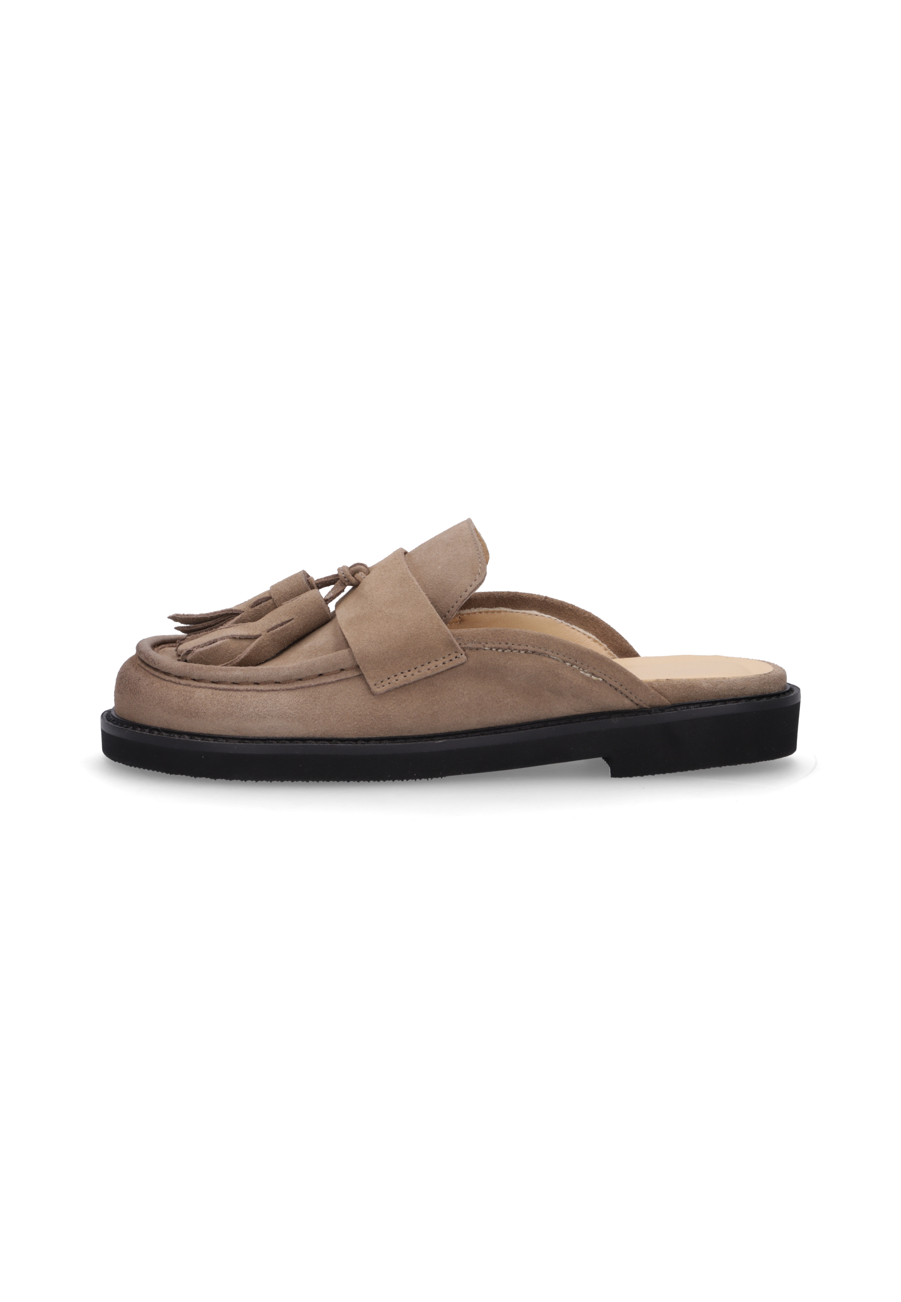 OANA Rauleder Hellbraun, Schuhwerk, Sandale, Wildleder, Schuh, Sneaker