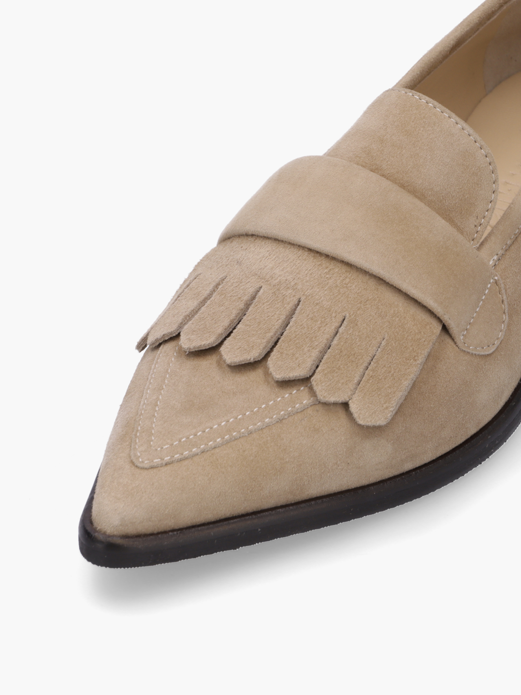 MIOKO Veloursleder Hellbraun, Bekleidung, Schuhwerk, Schuh, Sneaker, Wildleder