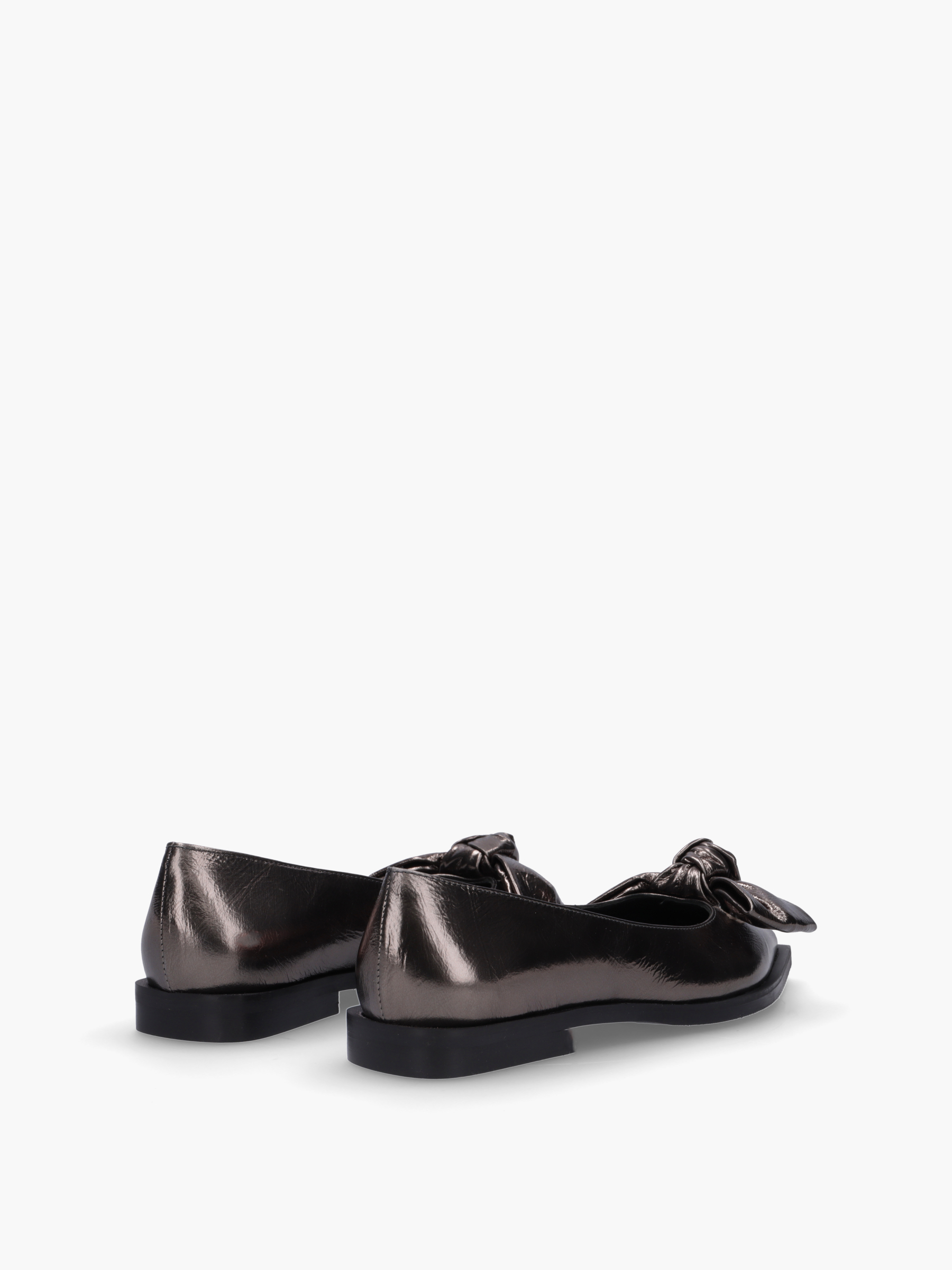 MIKO Metallic-Leder Silber, Schuhwerk, Schuh, Sneaker, Sandale, Hoher Absatz