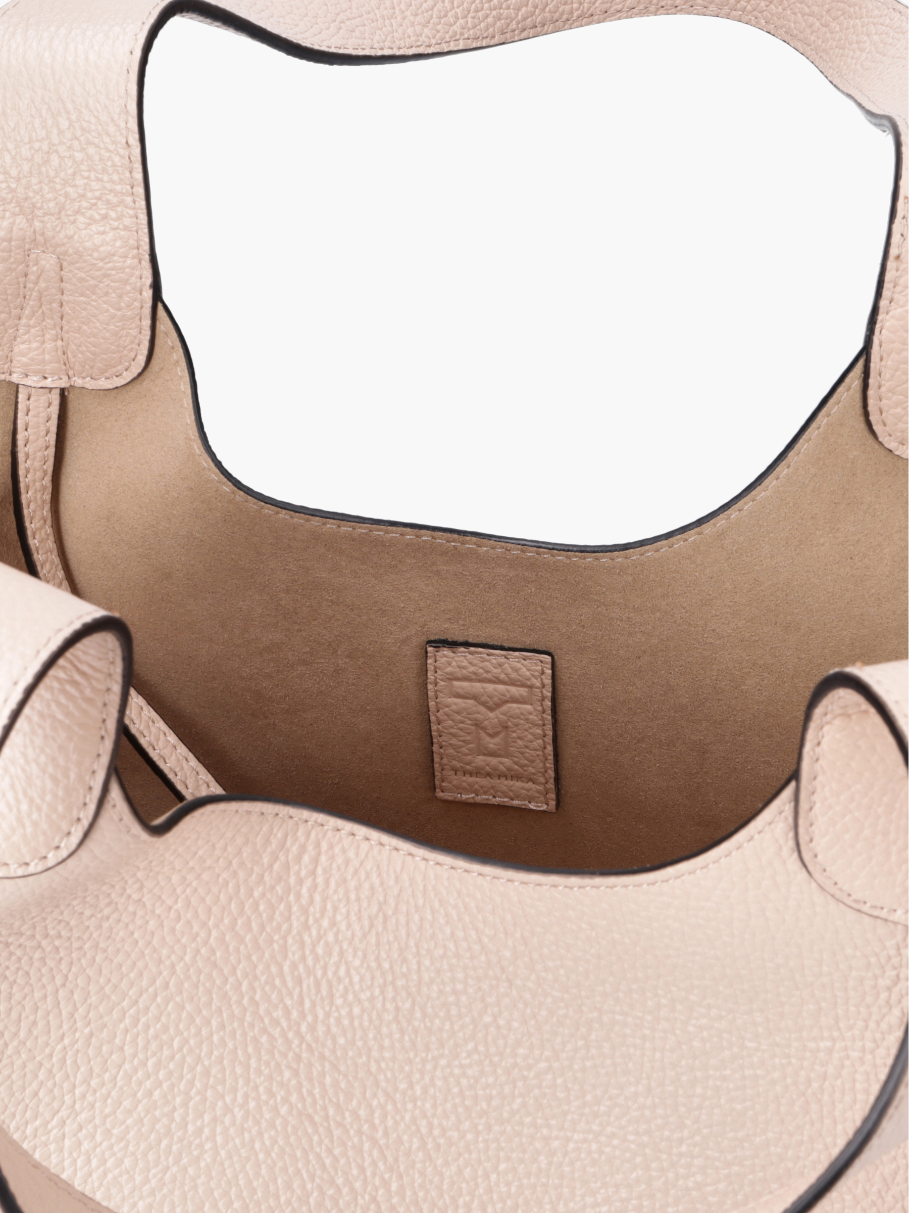 Lilou Kalbsleder Sand, Kissen, Dekoration für Zuhause, Zubehör, Tasche, Handtasche
