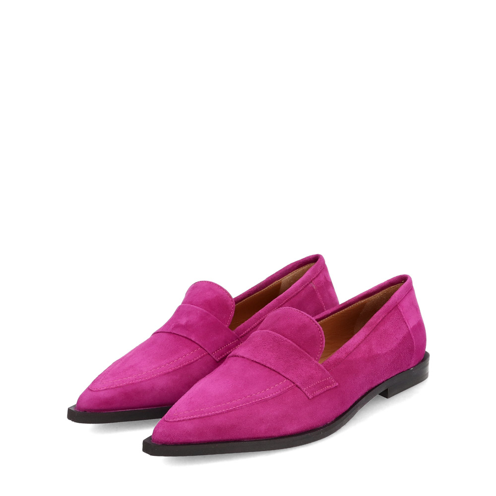Penny-Loafer pink, Wildleder, Kleidung, Schuhwerk, Schuh, Sneaker