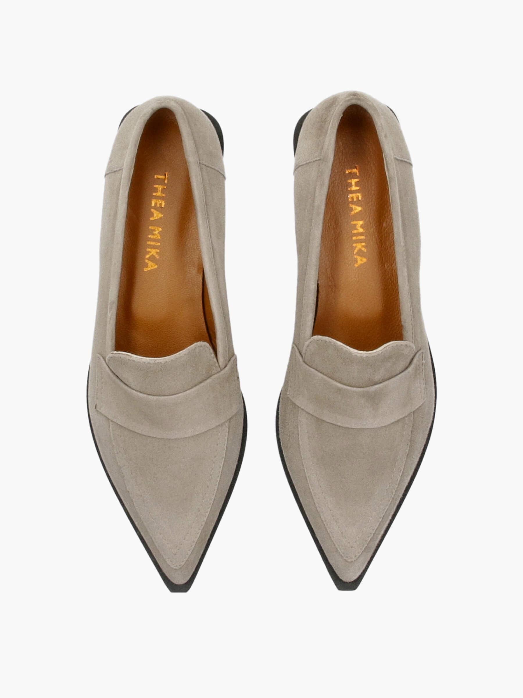 Mokassins-grau-TM9100F-0010-0122-Thea-Mika_5_BM Mokassins grau, Bekleidung, Schuhwerk, Schuh, Wildleder