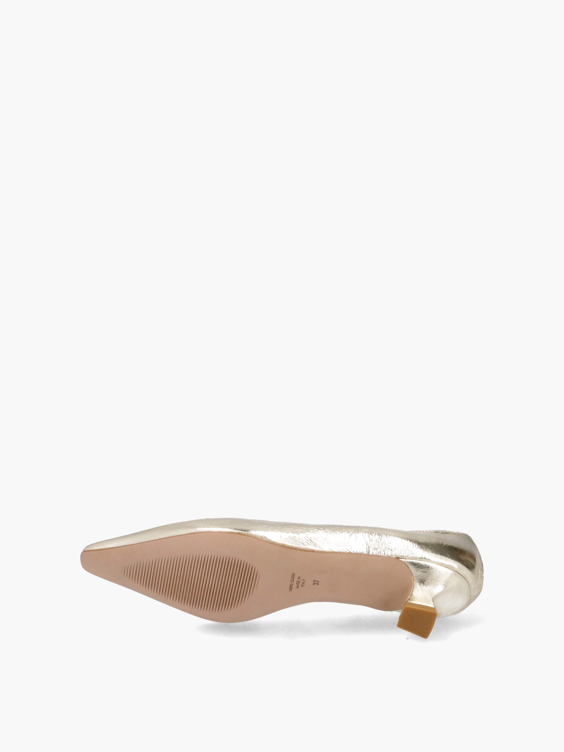 Pumps gold 35 mm, Keil, Besteck, Löffel, Schuhe, Schuh