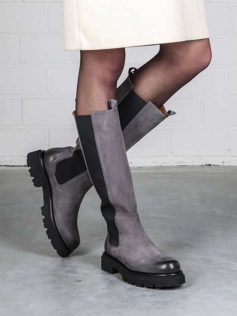 High Top Chelsea Boots fumo