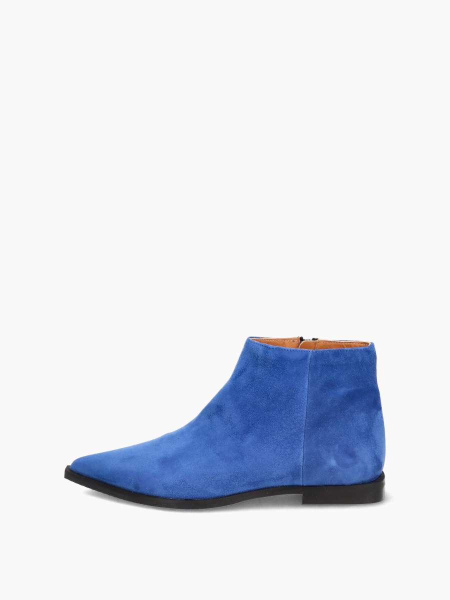 Ankle boots blue